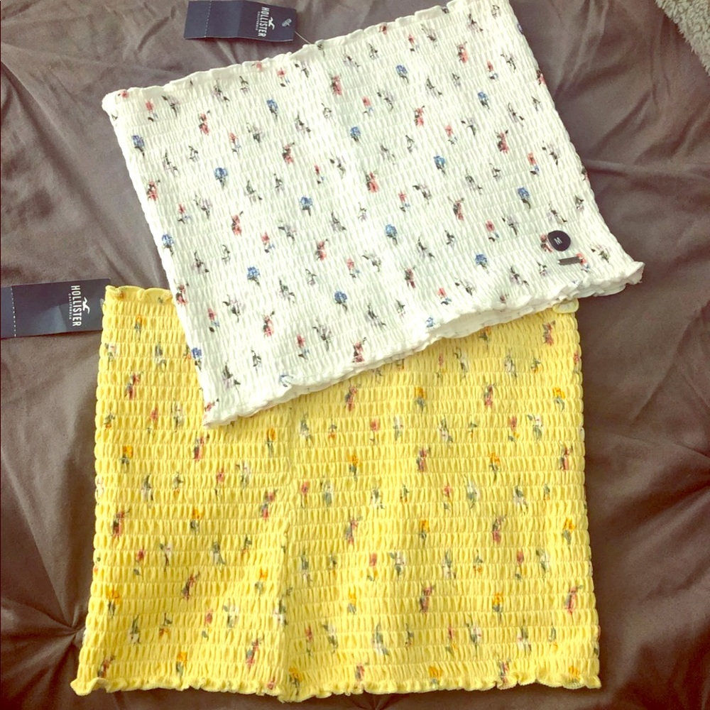 Hollister Floral Tube Top